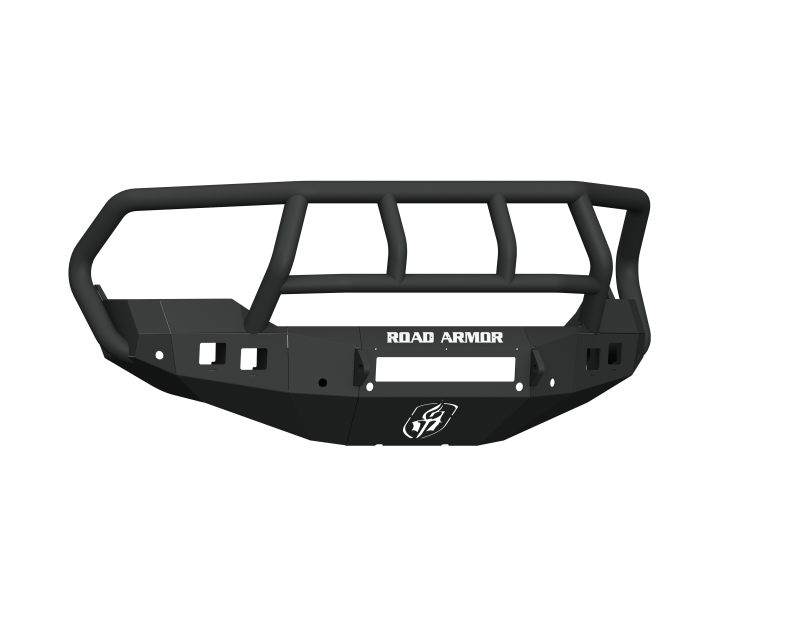 Ram 1500 Bumper - Front - Road Armor - Stealth w/Titan II Guard - Tex Blk - `13-`18